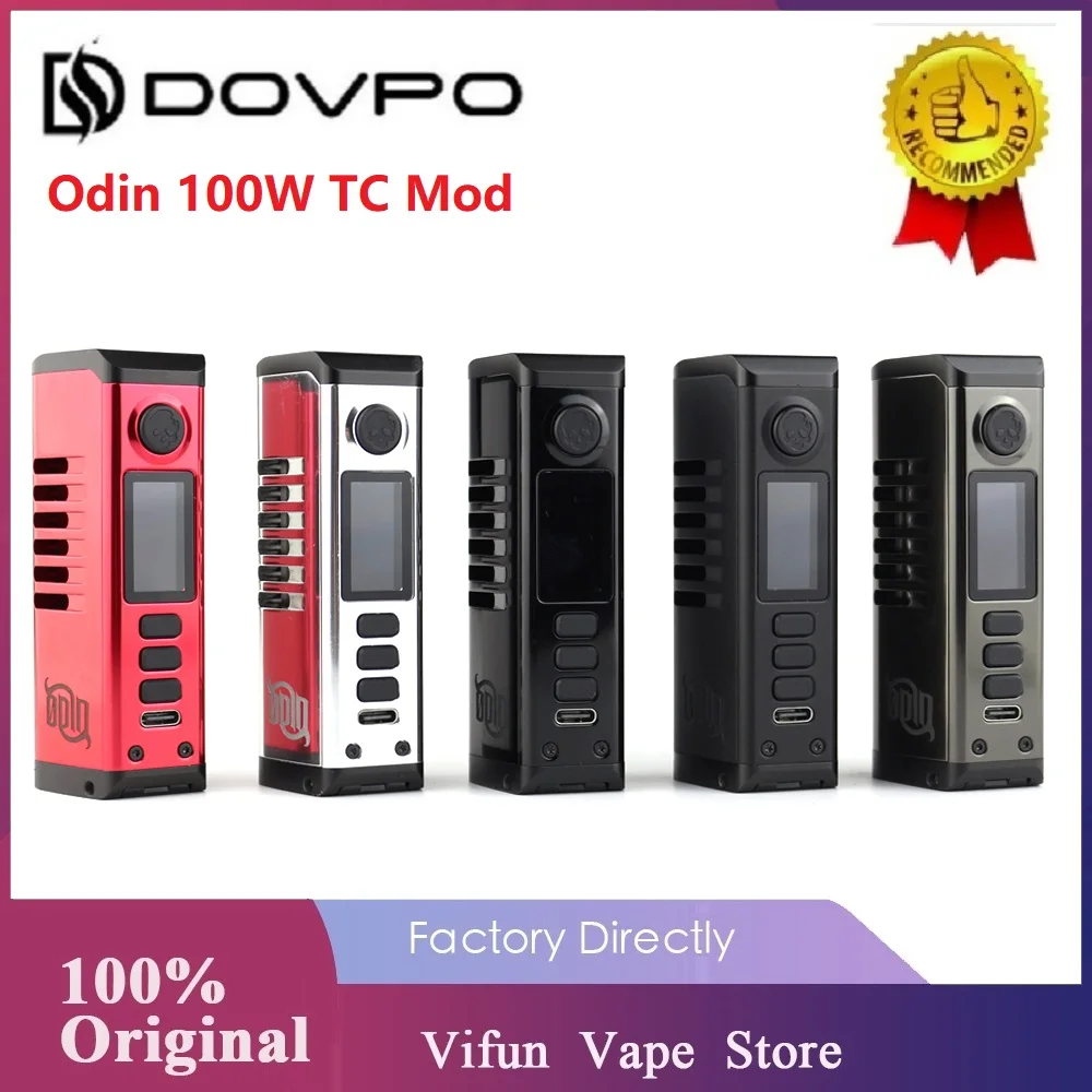 Оригинальный мод DOVPO Odin 100 Вт с питанием от одной батареи 18650/20700/21700 электронная