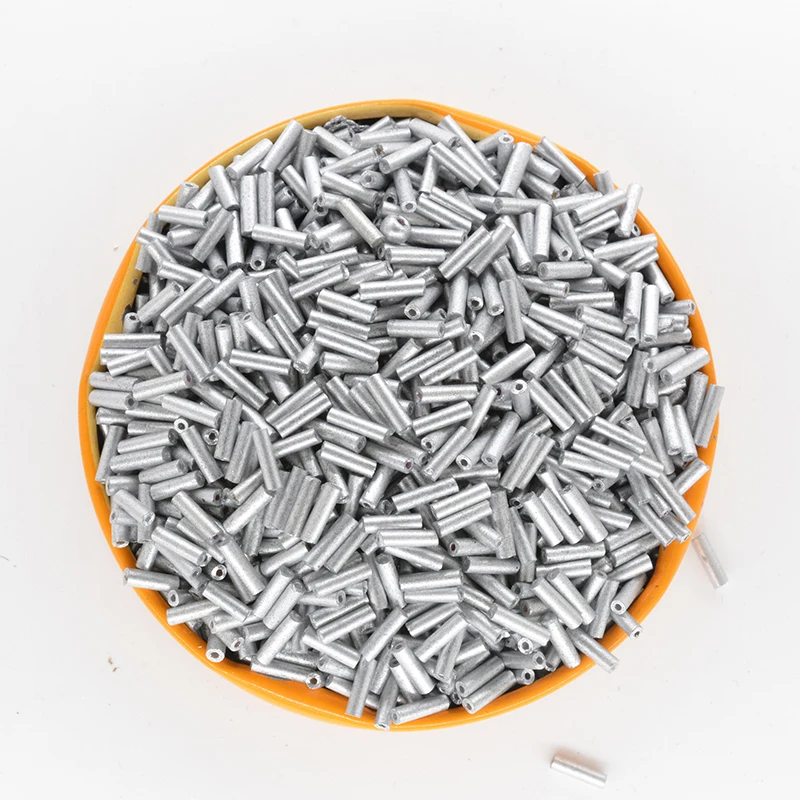 Австрийские стеклянные бусины серебристого цвета с двумя отверстиями 6 мм 500