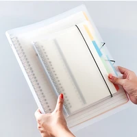 60sheets a4b5a5 frosted cover notebook gridline loose leaf 302620 holes binder inner pages paper planner agenda notepad