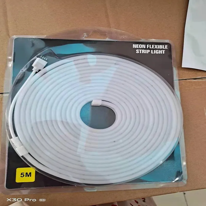 

LED Strip Light DC12V RGB Neon AC110V/AC220V RGB SMD2835 120LEDS/M Waterproof IP67 Flexible Light CRI 90 4800LM