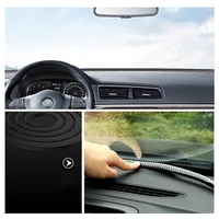 c car rubber sound seal strip 1 6m dashboard insulation auto windshield edges gap sealing strips car interior accessories