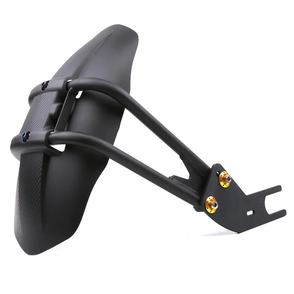 

Motorcycle Black Rear Mudguard Mount Wheel Tire Hugger Mud Guards Fender Splash Guard Universal For over 48mm U shape mt07 Z900