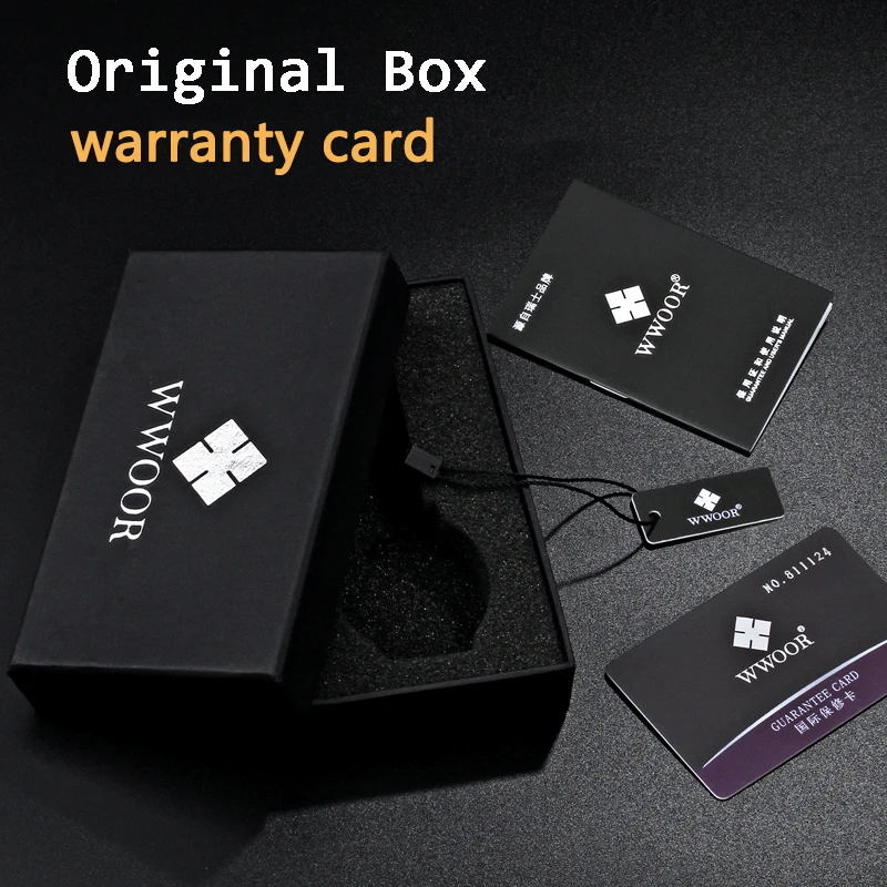 

Men Watches Top Brand Luxury WWOOR Gold Black Square Quartz watch men 2021 Waterproof Golden Male Wristwatch Men watches 2021
