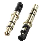 10 шт. 3,5 мм штекер переменного тока 3-полюсный паяльник для наушников o-разъём Золото Тон