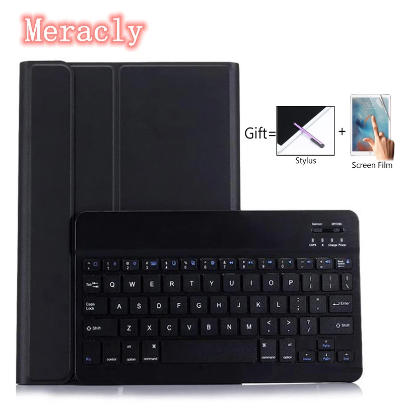 

Чехол для клавиатуры для Samsung Galaxy Tab A7 10,4 дюймов 2020 чехол SM-T505 T500 PU кожаный чехол-подставка с беспроводной Bluetooth клавиатурой