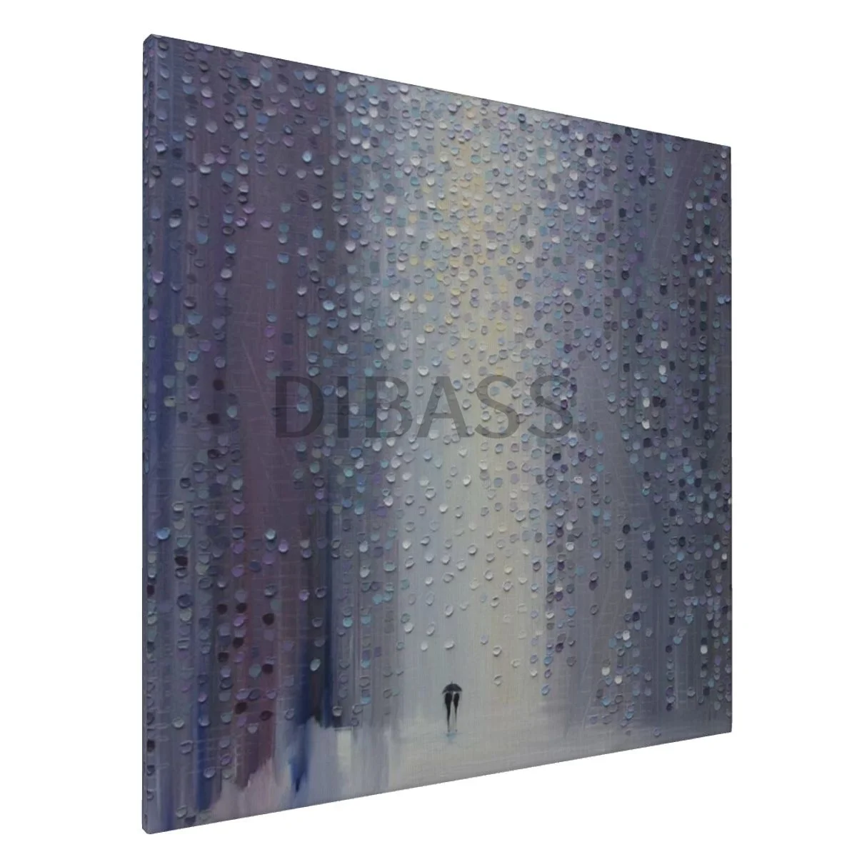 

Настенная картина с изображением дождливой дымки на холсте с рамкой, домашний декор для гостиной, спальни