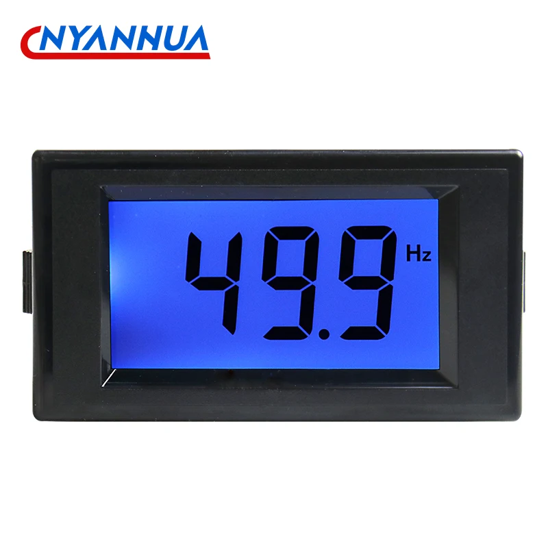 

Generator Digital Display Frequency Meter Power Frequency Voltage 110V 220V 380V45-65Hz Detection Tester D69-60