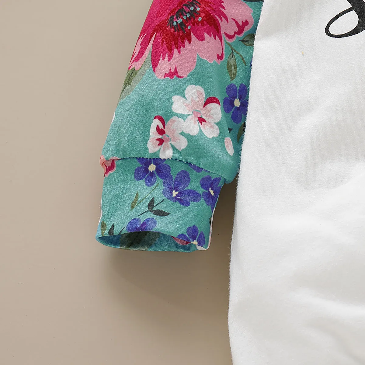 New Cute Baby Romper Toddler Girl Long Sleeve letter print Floral Bodysuit Jumpsuit baby girl clothes 0-24M |