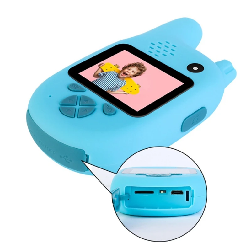 Детская портативная рация видеокамера мини видео HD игрушки MP3 музыкальный плеер