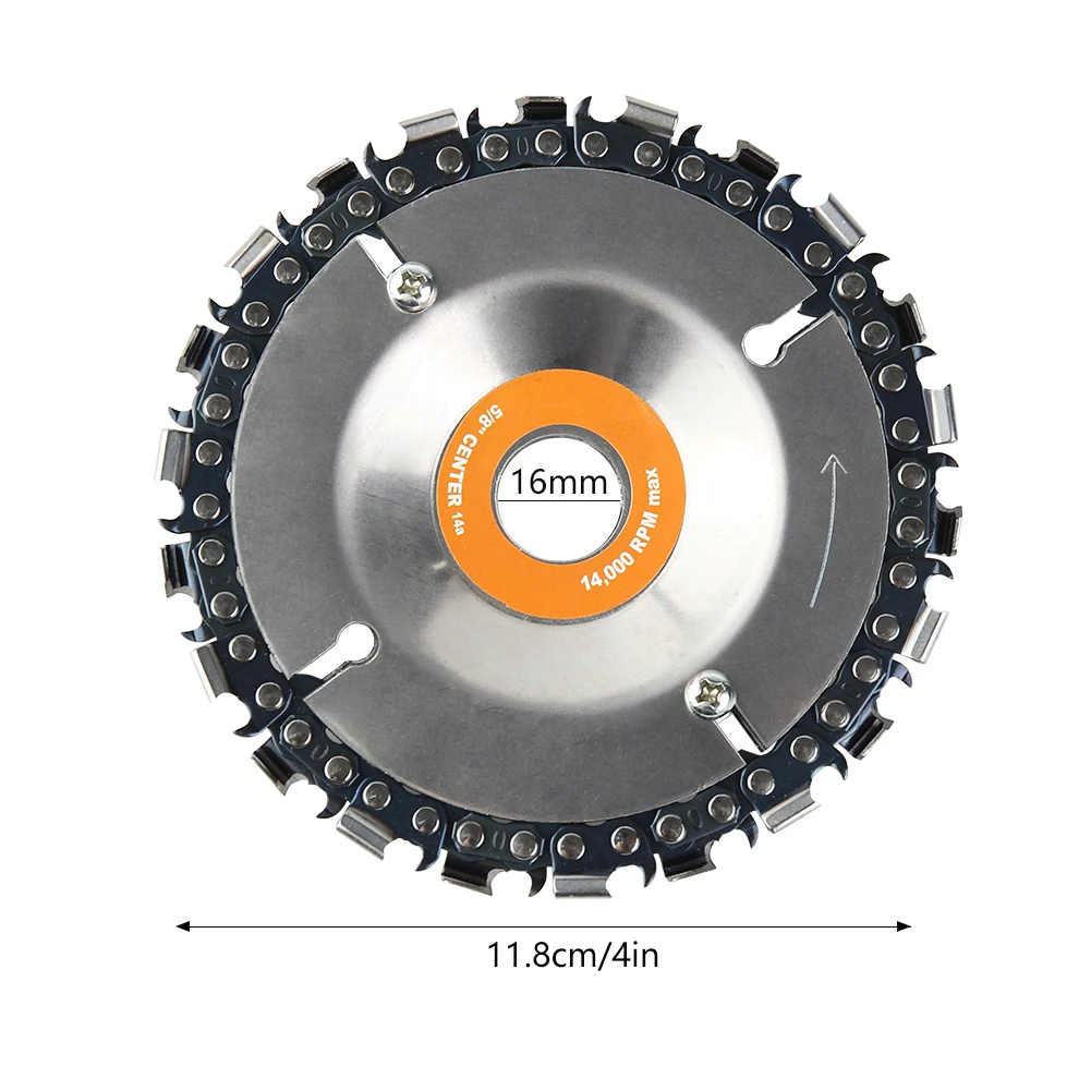 

Wood Carving Disc 22 Teeth Circular Woodcarving Tool For 4 Inch Angle Grinders Carving Tool Wooking Cutting Disc Power Tools