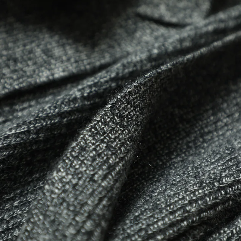 Зимние новые стили 100% кашемировые толстовки Верхняя одежда трикотажная крупный