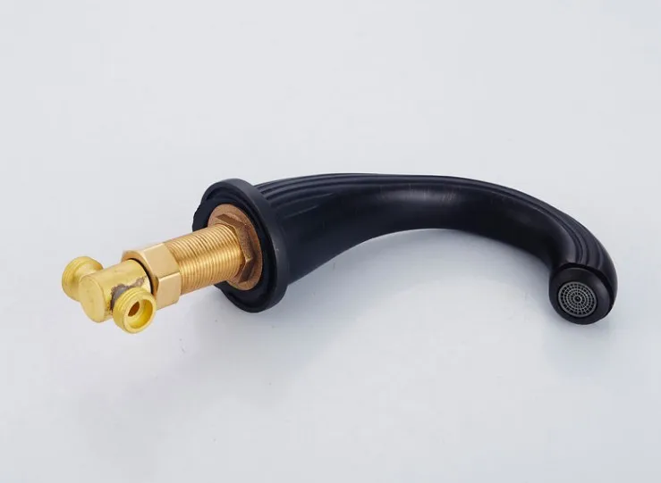 Масло втирают Бронзовый Ванная комната и кухня смеситель для раковины Смеситель