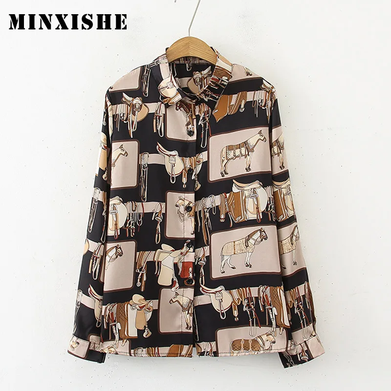 Винтажные повседневные свободные офисные новые весенние женские рубашки 2020