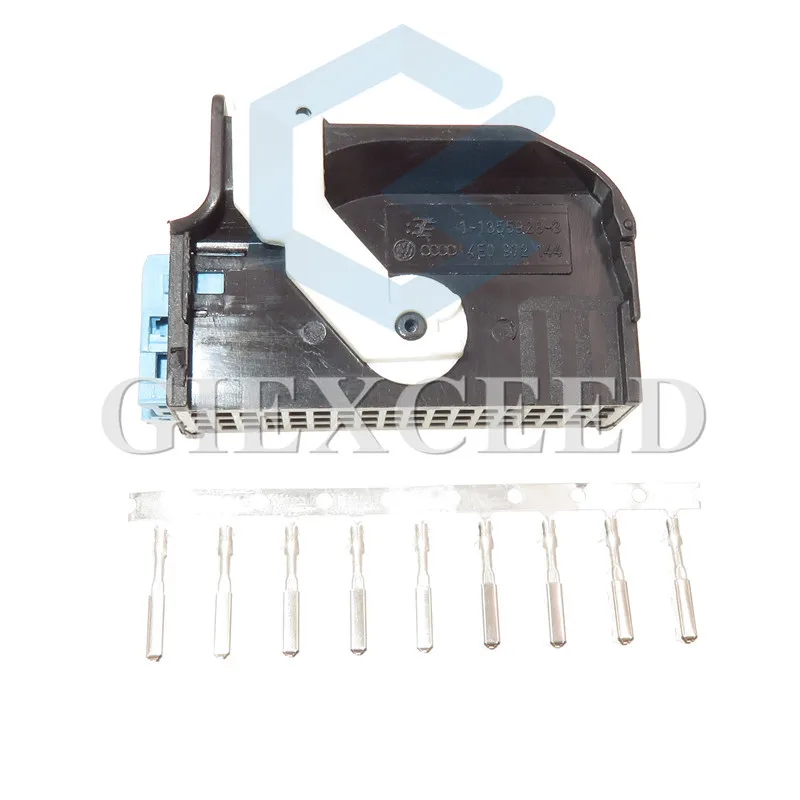 1 комплект 54 Pin 4E0 972 144 автомобильный разъем с клеммой 4E0972144 ECU для Volkswagen Audi BMW Bluetooth
