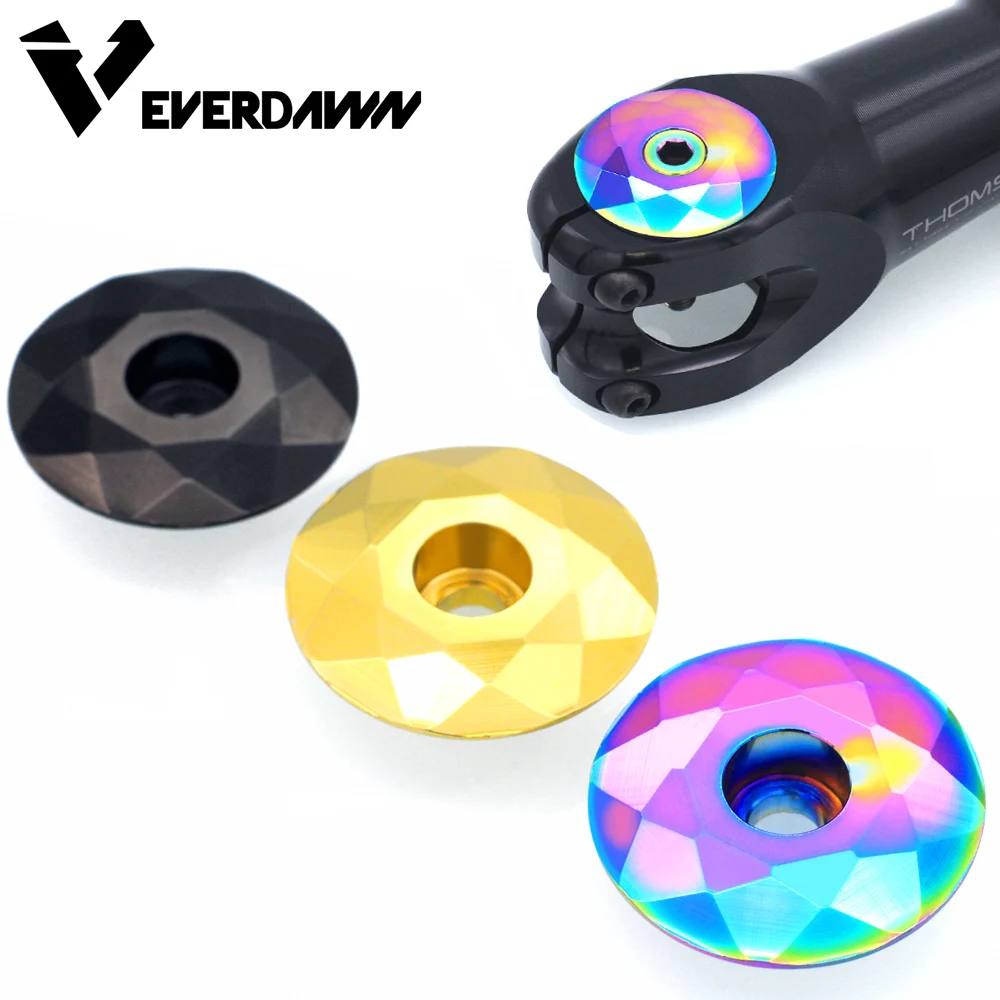 Легкая крышка для велосипедной гарнитуры из сплава + Искусственный шток болт