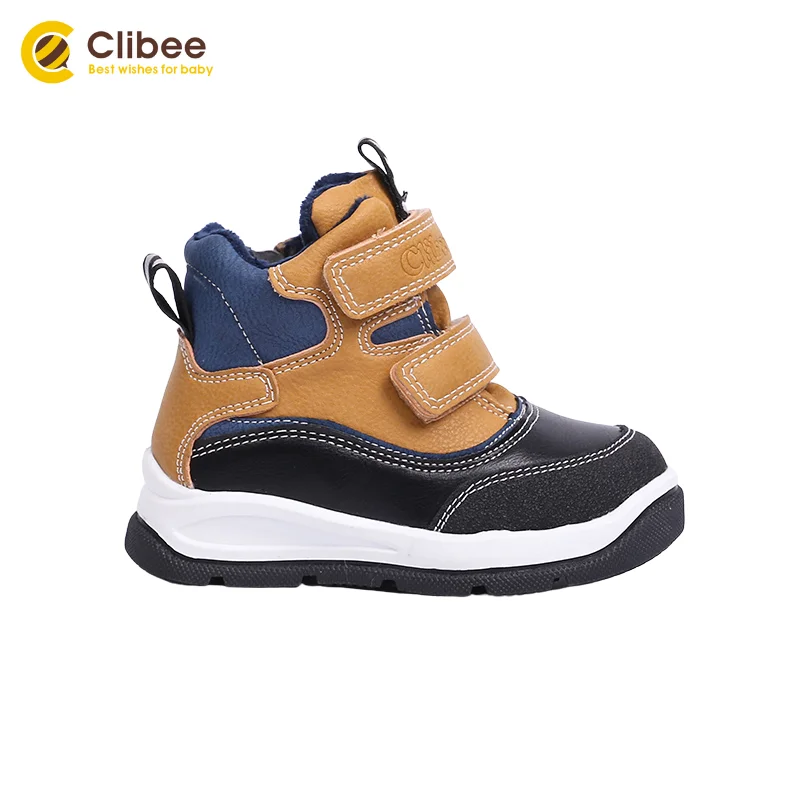 

Ботинки детские из искусственной кожи, осенне-зимние, водонепроницаемые