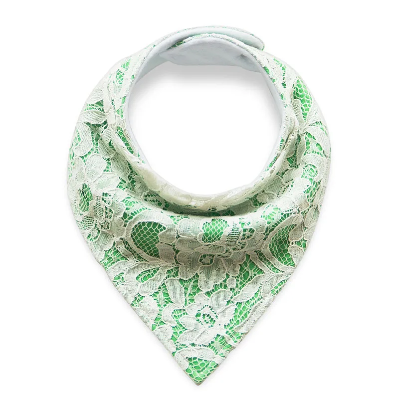 0-12M Baby newborn boy girl Cotton triangle Bibs feeding lace bib cartoon Bandana | Детская одежда и обувь