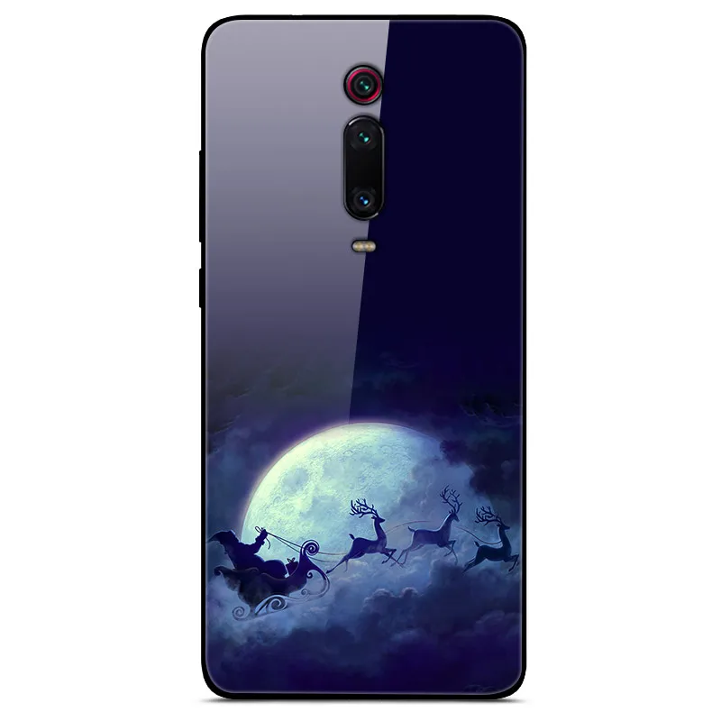 50 Tempered Glass Case For Xiaomi mi 9T Cover Mi9T Pro Soft Bumper 3D Cat Printing Funda For Xiaomi mi 9T Pro mi9T Mi9 T Phone Case - Цвет: 50