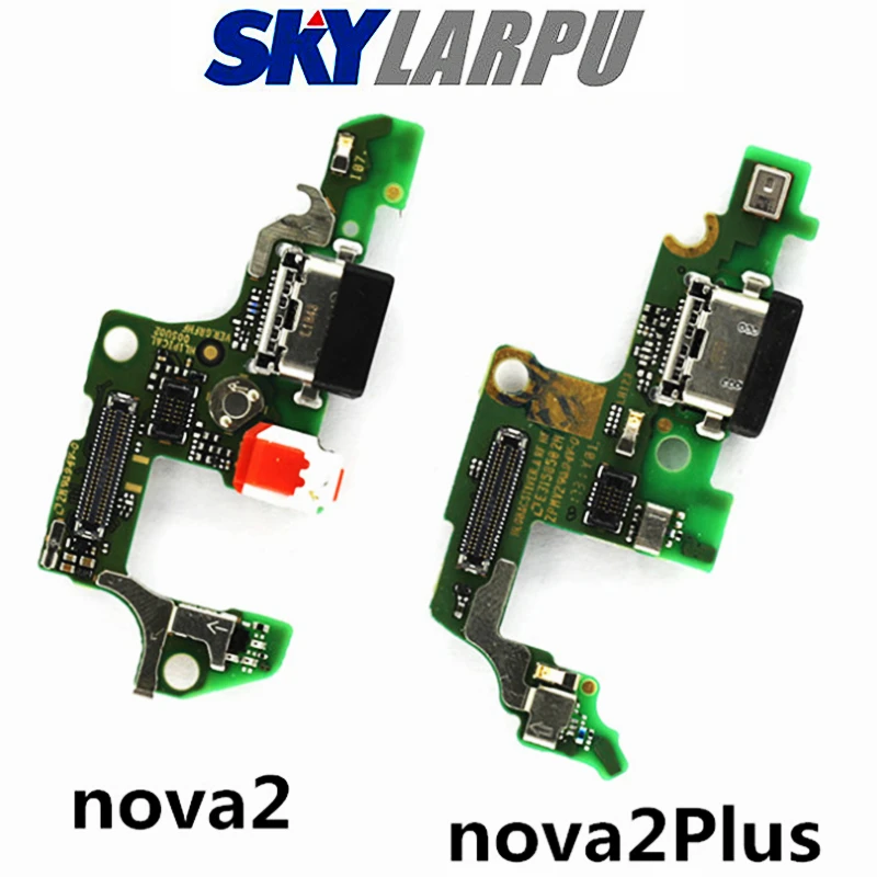 

Charging Board Flat Cable For Huawei Nova 2 / Nova 2 Plus Cell Phone Microphone USB Change Connector Board Flexible Ribbon
