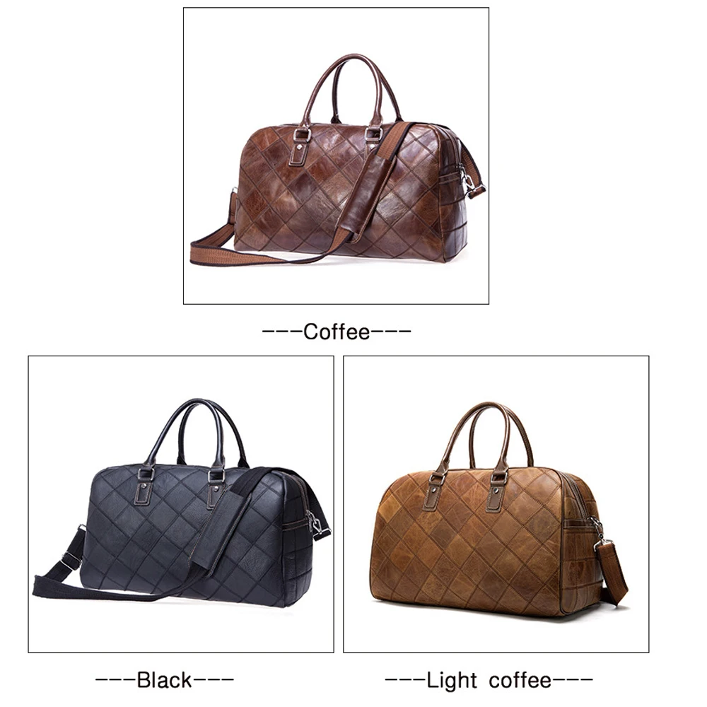 Мужская Дорожная сумка WESTAL из натуральной кожи деловая | Багаж и сумки