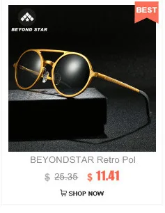 BEYONDSTAR цельная синяя зеркальная линза солнцезащитные очки мужские Поляризованные кошачьи Солнцезащитные очки женские модные роскошные очки UV400 Glases TR79037
