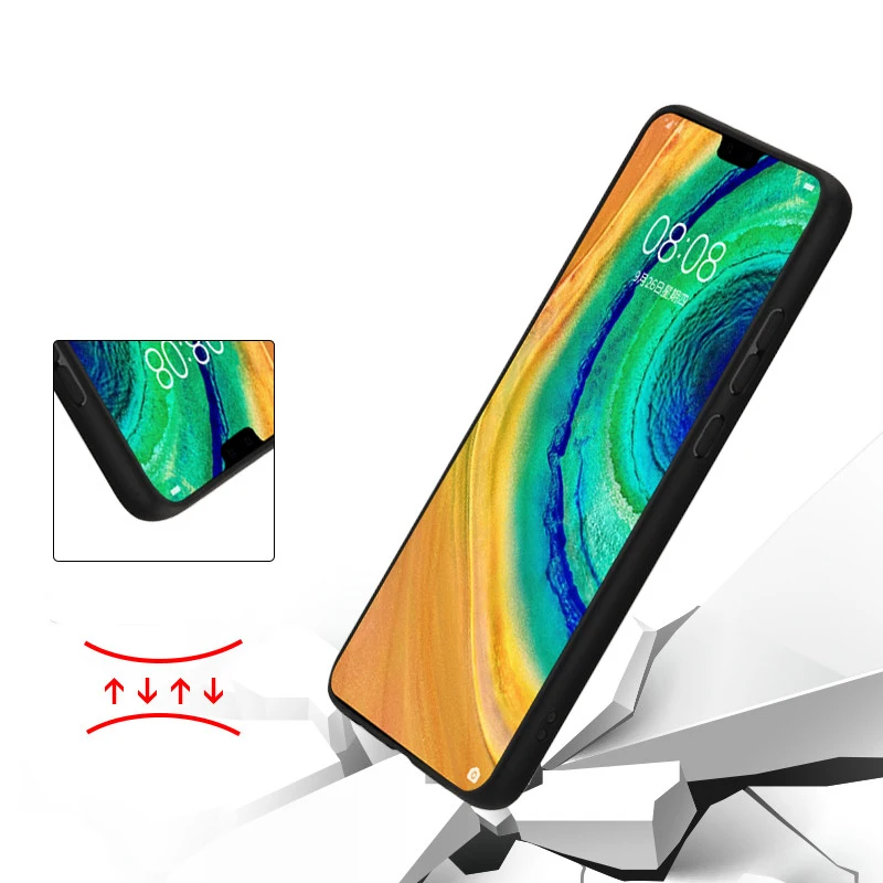 Тонкий беспроводной магнитный чехол для зарядного устройства huawei mate 30 Pro с