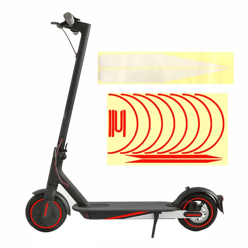 

1pcs Body Warning Stickers For Xiao*Mi M365/Pro/1S/Pro 2 Scooter Reflective Sticker Cover Set Accessories