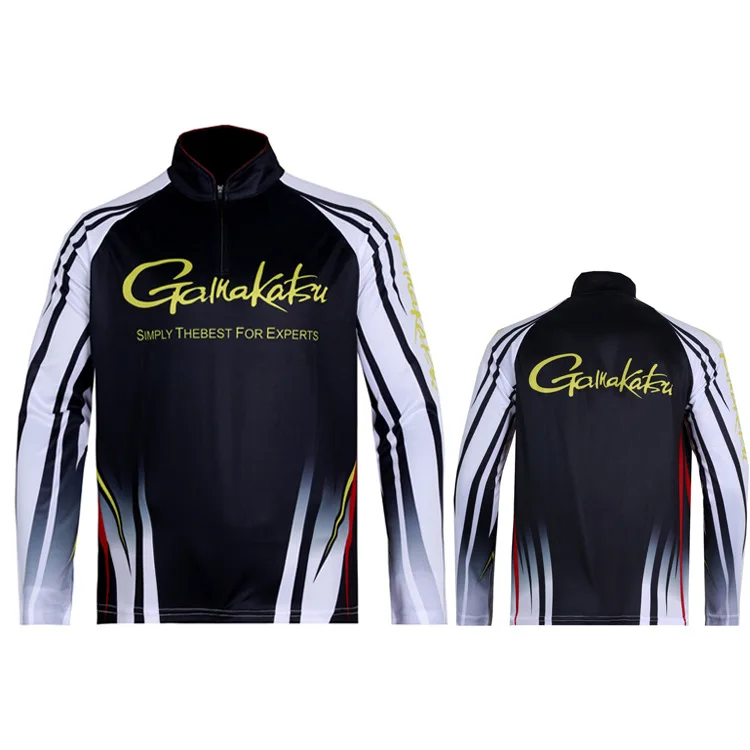 

2022 New Brand Gamakatsu Men Fishing Shirts Outdoor Quick Dry Mens Clothes Plus Size Cycling Vest 12 Style