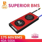 Дейли Смарт BMS литий-ионный 13S 14S 16S 17S 20 для 48В 60В 72В электронного велосипеда скутеров Двигатели баланс плата Bluetooth 30A 50A 100A 120A 150A