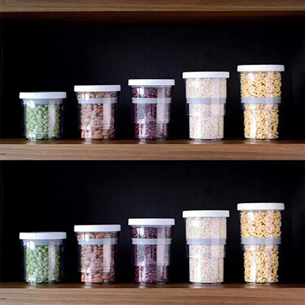 Вакуумный контейнер для хранения пищевых продуктов чашка с крышками герметичная