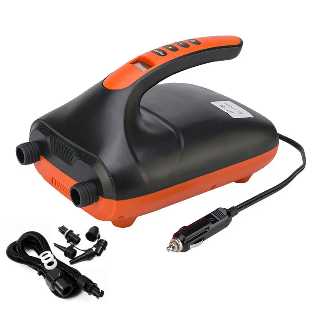 

Ruitx Electric Air Pump 20psi 12v Dc High Pressure Pump With Intelligent Dual Stage Auto-off Function For Inflatable Boat