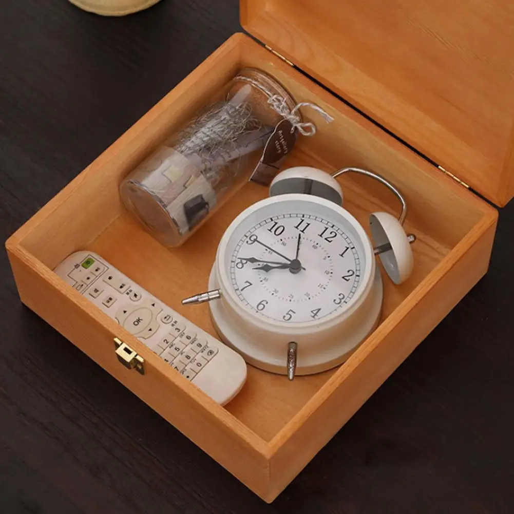

Chinese Style Solid Wood Gift Box GIVE Wedding Ins Natural Handmade Wooden Storage Case