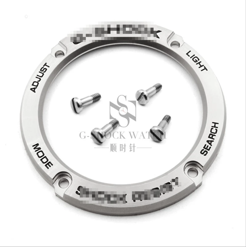 

DIY GST-W100G S100G S110 S120 S130 G - SHOCK Metal Atlas Screw Bezel Watch Accessories
