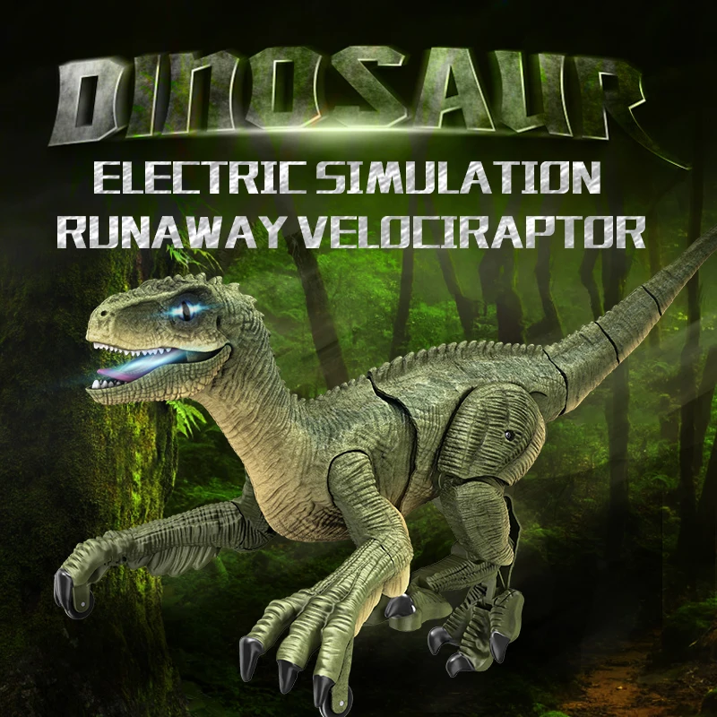 

Remote Control Dinosaurs Toy Animal Intelligent Electric Robot Dinosaur Walking Animals Controlled Jurassic Raptor Gift For Boys