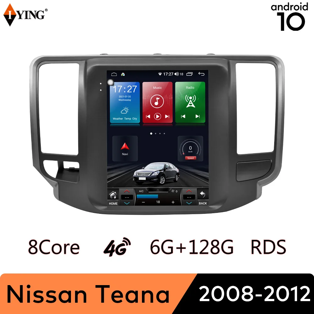 Автомагнитола IYING Carplay для Nissan Teana 2008-2012 автомагнитола на Android мультимедийный