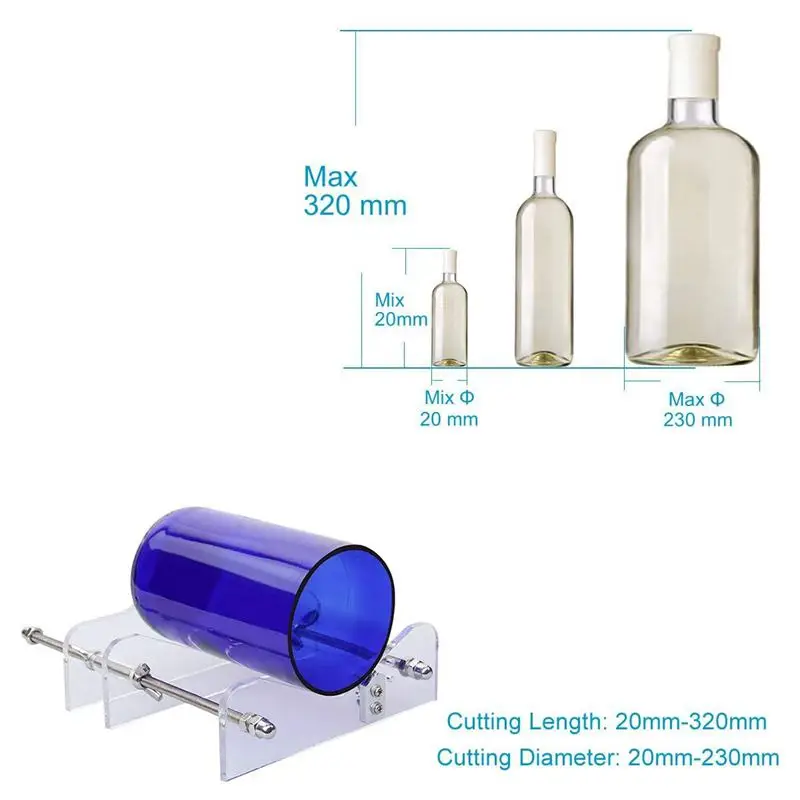 Инструмент для резки стеклянных бутылок профессиональный резак инструменты Diy