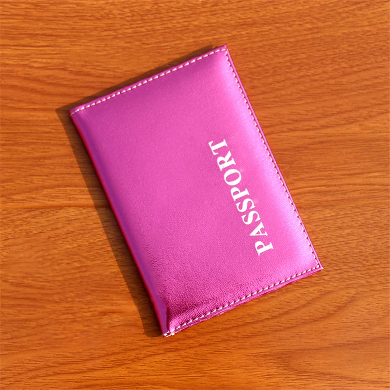 PACGOTH мода кожзам для женщин держатель паспорта пары девушек мужчин путешествий