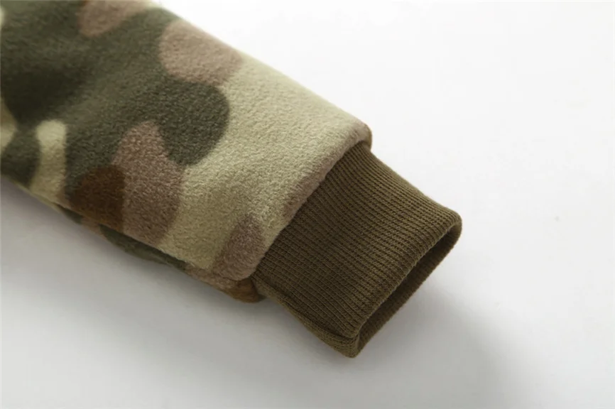 Детская одежда Комплект для маленьких мальчиков и девочек Плотный камуфляжный