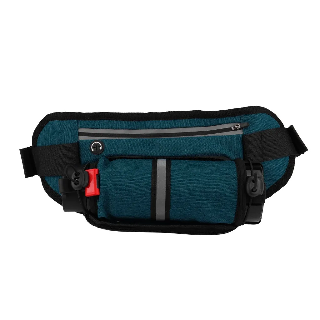 Походная поясная сумка для прогулок спортивная с держателем бутылки водой