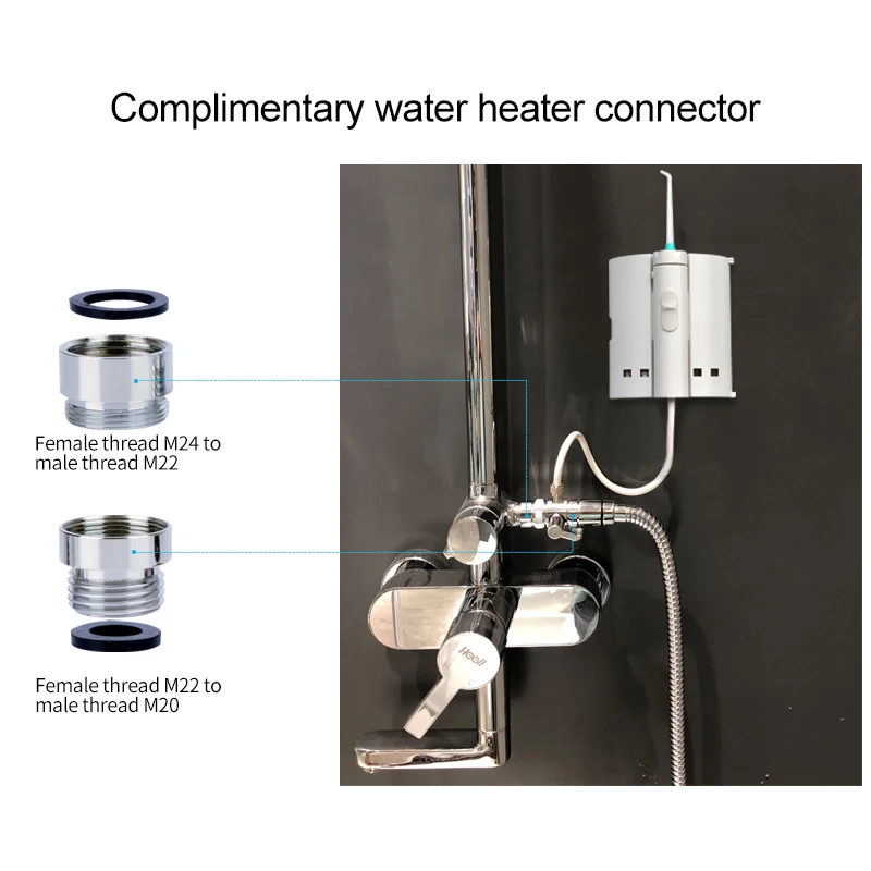 Ирригатор для полости рта YAS Tap Water Dental Флоссер струйная межзубная щетка Зубная