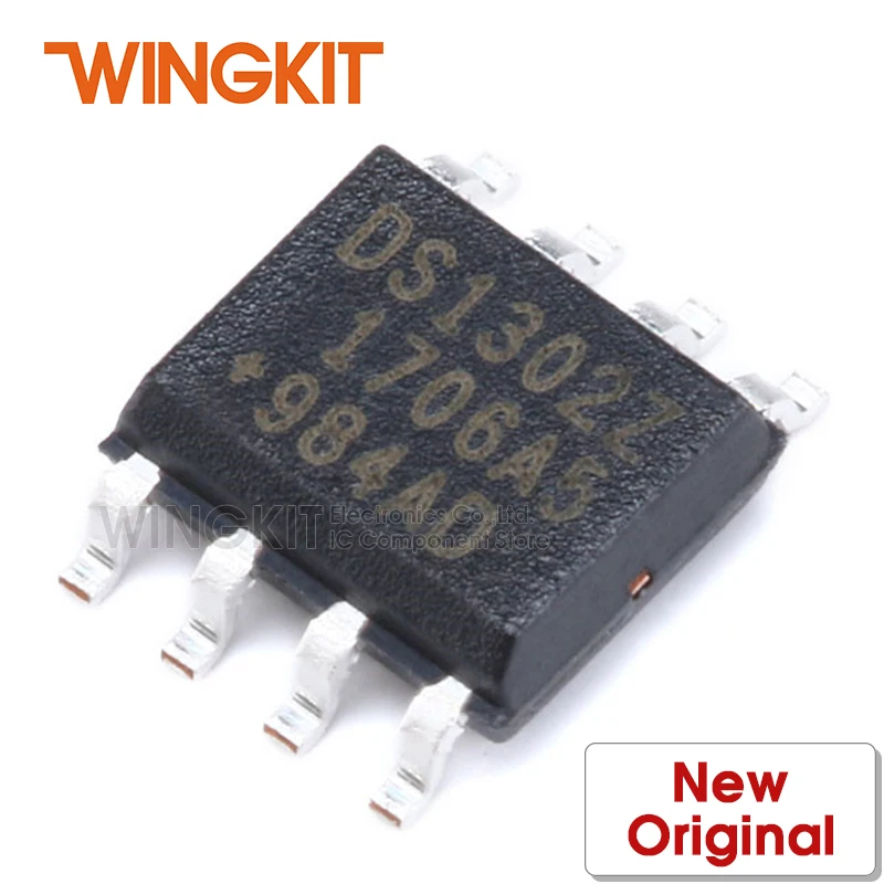 5 шт. DS1302Z + T &amp R SOIC8 DS1302 чип для непрерывной зарядки часы в режиме реального