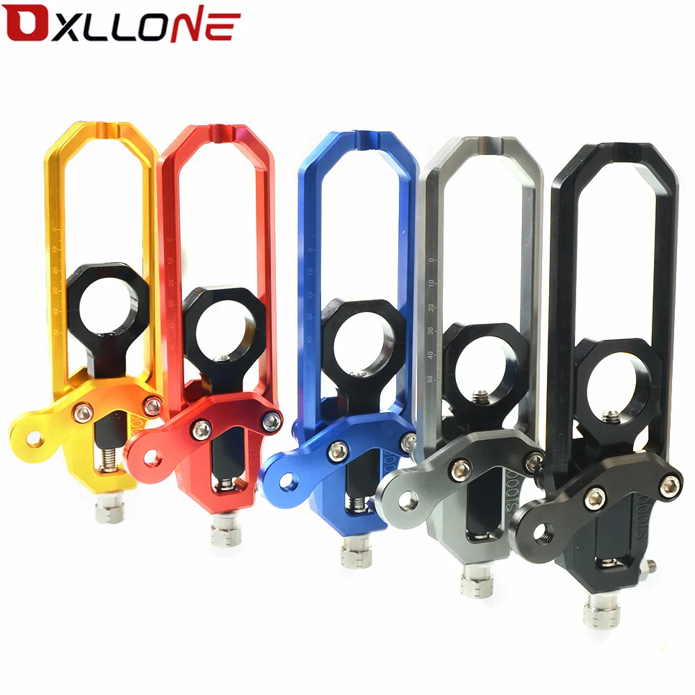 

CNC Aluminum Motorcycle chain adjudter Rear Axle Spindle Chain Adjuster For BMW S1000RR 2009 2010 2011 2012 2013 2014 2015 2016