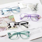 Очки для чтения, модные качественные очки с металлическими петлями для чтения для мужчин и женщин