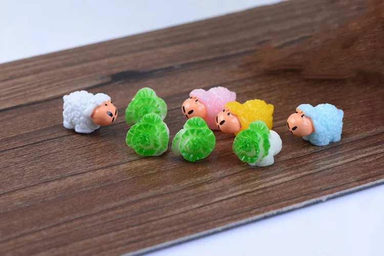 1 шт. капуста овощи завод Китай Корея Модель маленькая Статуя Статуэтка Ремесла