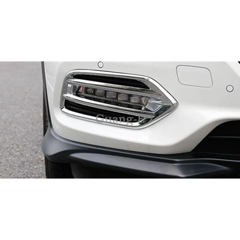 Передняя противотуманная фара Vezel для Honda HRV светильник с хромированной отделкой