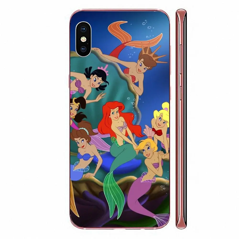 Витражное стекло Ариэль маленькая Русалочка Мягкий ТПУ Новый стиль уникальный