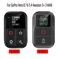 new smart waterproof wifi gopro remote control for gopro hero 8 hero 7 6 5 black 4 session hero 33 go pro hero max accessories