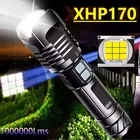 9-ядерный XHP170 Мощный светодиодный фонарь 18650 перезаряжаемый светодиодный фонарик Usb тактический фонарь XHP90.2 охотничий фонарь для улицы