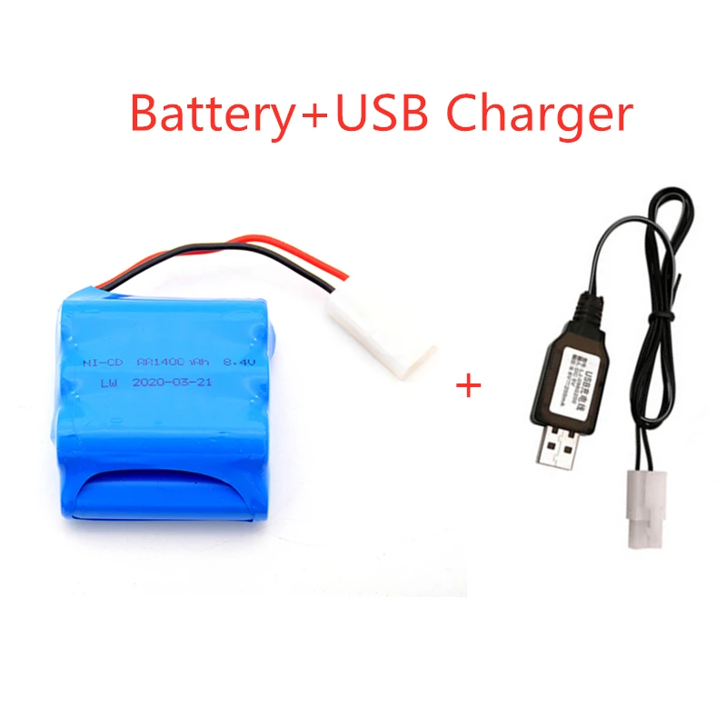 

8,4 v 1400mAh NiCD батарея + зарядное устройство для Rc игрушки автомобили танки роботы пистолет лодки части AA Ni-CD 8,4 v аккумуляторная батарея
