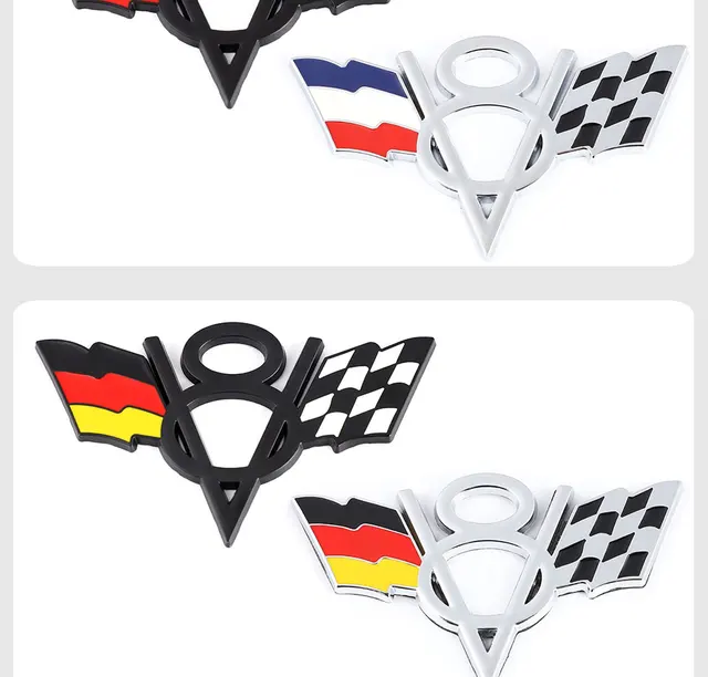 Vereinigte Staaten Flagge Metall Emblem Abzeichen Aufkleber Amerikanisch  Frankreich Großbritannien Deutschland Nationalkarte Autoaufkleber Motorrad  Auto Dekor Aufkleber Von 0,61 €